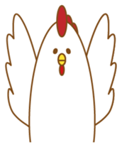 The round length animals sticker #1958677