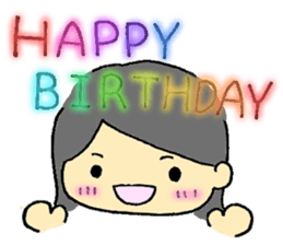 Little Girl's Stickers sticker #1958821