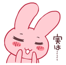 A pretty rabbit 3 sticker #1958845