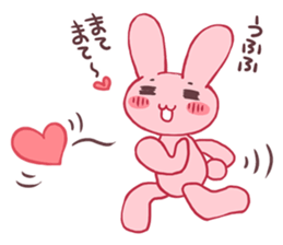 A pretty rabbit 3 sticker #1958848