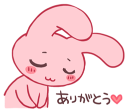 A pretty rabbit 3 sticker #1958856