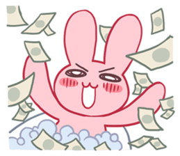 A pretty rabbit 3 sticker #1958859