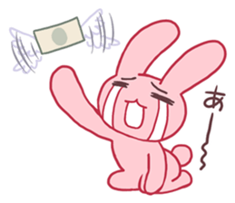 A pretty rabbit 3 sticker #1958860