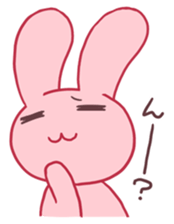 A pretty rabbit 3 sticker #1958870