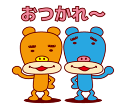 MOJYAMAYU BEARS sticker #1959240