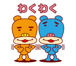 MOJYAMAYU BEARS sticker #1959251