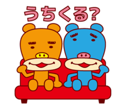 MOJYAMAYU BEARS sticker #1959259