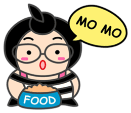 Moonoi - Momo - Meow - Lree (English) sticker #1959793