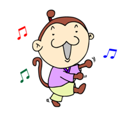 Monky De GOZARU sticker #1960230