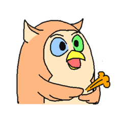 HoHoHo Owl sticker #1960277