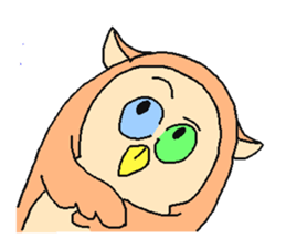 HoHoHo Owl sticker #1960278