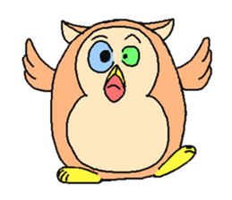 HoHoHo Owl sticker #1960282