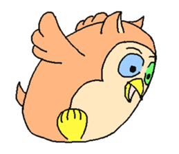 HoHoHo Owl sticker #1960283