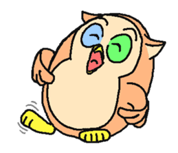 HoHoHo Owl sticker #1960284