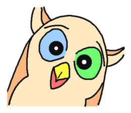 HoHoHo Owl sticker #1960287