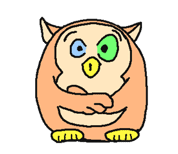 HoHoHo Owl sticker #1960291