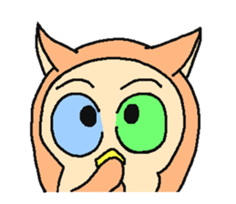HoHoHo Owl sticker #1960292