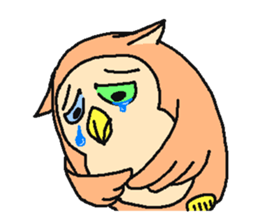 HoHoHo Owl sticker #1960293