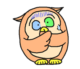 HoHoHo Owl sticker #1960295