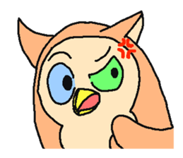 HoHoHo Owl sticker #1960296