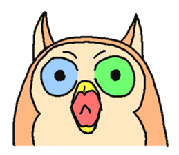 HoHoHo Owl sticker #1960298