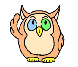 HoHoHo Owl sticker #1960301