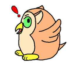 HoHoHo Owl sticker #1960304