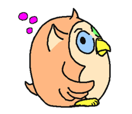 HoHoHo Owl sticker #1960305