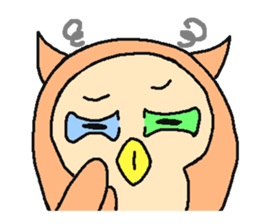 HoHoHo Owl sticker #1960306
