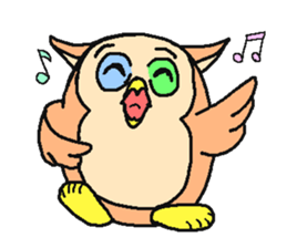HoHoHo Owl sticker #1960308
