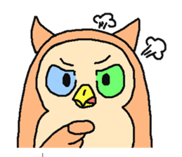 HoHoHo Owl sticker #1960310