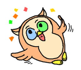 HoHoHo Owl sticker #1960314
