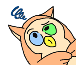 HoHoHo Owl sticker #1960316