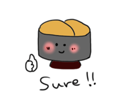 I love sushi 2 sticker #1960385