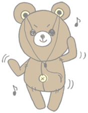 Kuma bear (bear) sticker #1961551