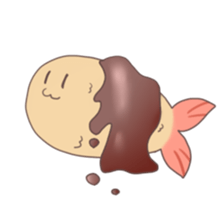 Fried prawns sticker #1961658