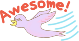 World of sky (English) sticker #1962429