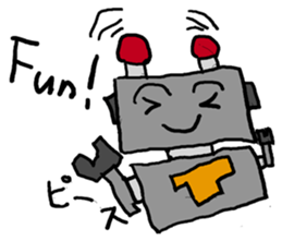 T-TYPE ROBOT sticker #1962439