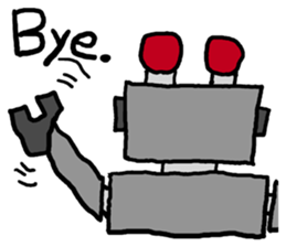 T-TYPE ROBOT sticker #1962452