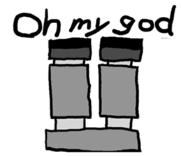 T-TYPE ROBOT sticker #1962455