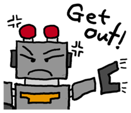 T-TYPE ROBOT sticker #1962460