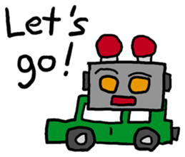 T-TYPE ROBOT sticker #1962474