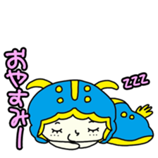 Happy sea slug-chan sticker #1962720