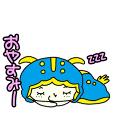 Happy sea slug-chan sticker #1962720