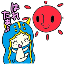 Happy sea slug-chan sticker #1962725