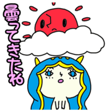Happy sea slug-chan sticker #1962727