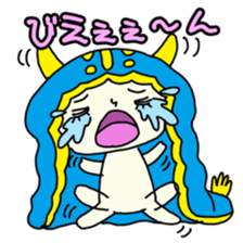 Happy sea slug-chan sticker #1962740