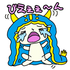 Happy sea slug-chan sticker #1962740