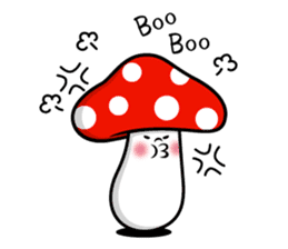 the mushroom power sticker #1962958