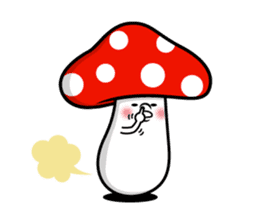 the mushroom power sticker #1962972